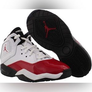 Jordan little B'Loyal GS White Gym Red youth 4.5 used the great